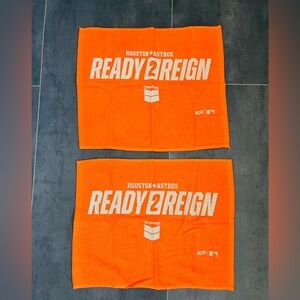 Houston Astros Orange Rally Towels